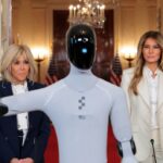 Melania Trump Welcomes Special Guest For AI Summit
