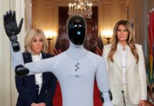 Melania Trump Welcomes Special Guest For AI Summit