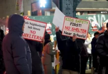 Locals Protest Men’s Homeless Shelter Location In NYC