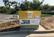 California Ballot Box Left On Street For Over a Week